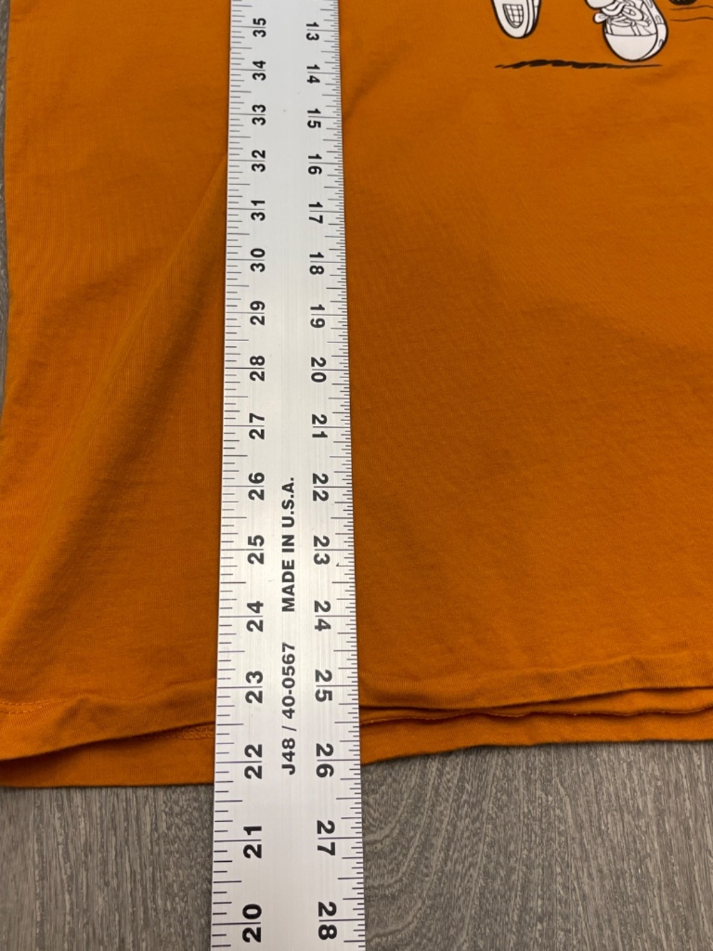 Bewakoof Garfield Graphic T Shirt Unisex Burnt Orange Short Sleeve Crew Neck - Picture 10 of 10